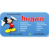 Logotipo de Distribuciones Heguz Expresion Social